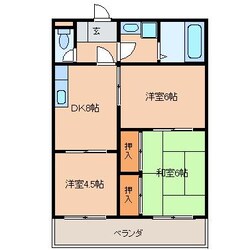 アシュレー国分の物件間取画像